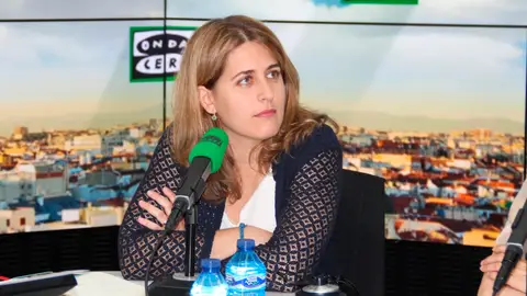 Marta Pascal, coordinadora general del PdeCat, en los estudios de Onda Cero Marta Pascal, coordinadora general del PdeCat, en los estudios de Onda Cero