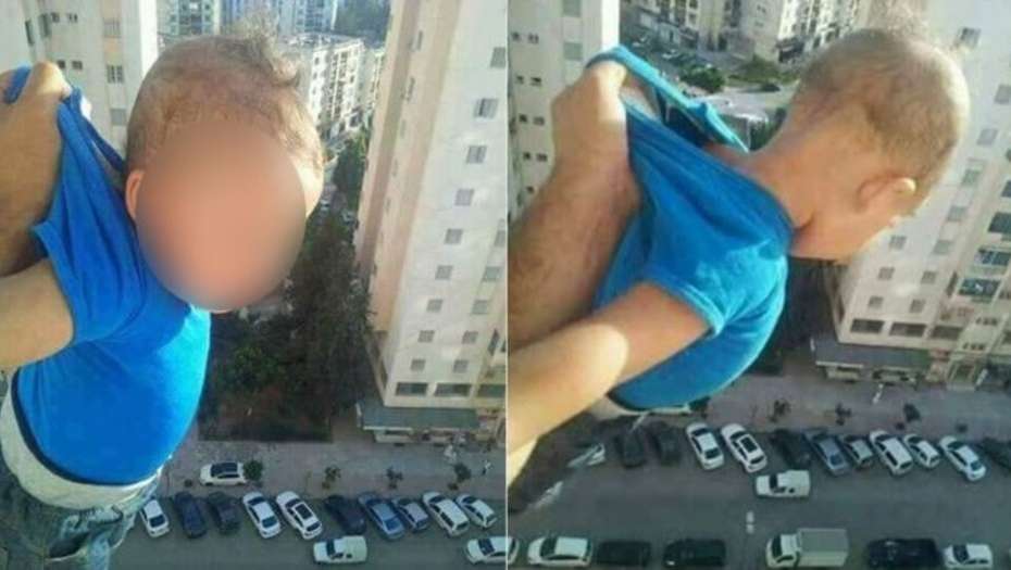 Un hombre pone en riesgo la vida de su hijo para conseguir 1.000 'me gusta' en una foto Un hombre pone en riesgo la vida de su hijo para conseguir 1.000 'me gusta' en una foto