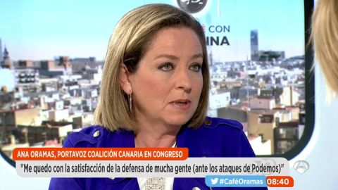 Ana Oramas en Espejo P&uacute;blico
