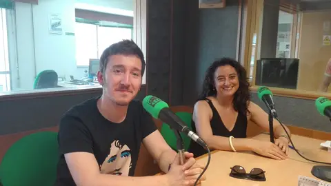 Alberto Oubiña - Conchi Cochon Pontevedra en la Onda