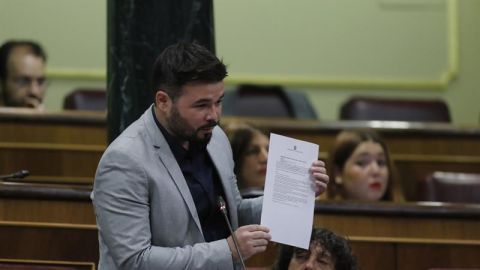 El portavoz de ERC, Gabriel Rufi&aacute;n