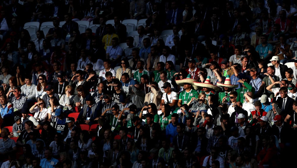 Aficionados mexicanos, en la Copa Confederaciones