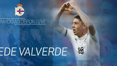 Fede Valverde llega cedido al Deportivo de la Coru&ntilde;a.