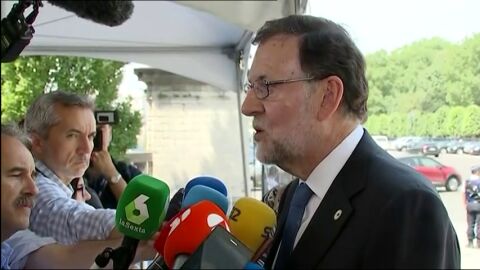 El presidente del Gobierno, Mariano Rajoy