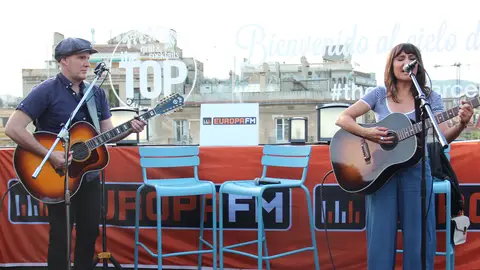 Amaral, en su actuación el Día de la Música Amaral, en su actuación el Día de la Música