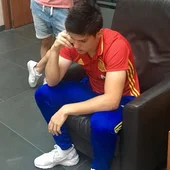 El defensa Jorge Mere. El defensa Jorge Mere.