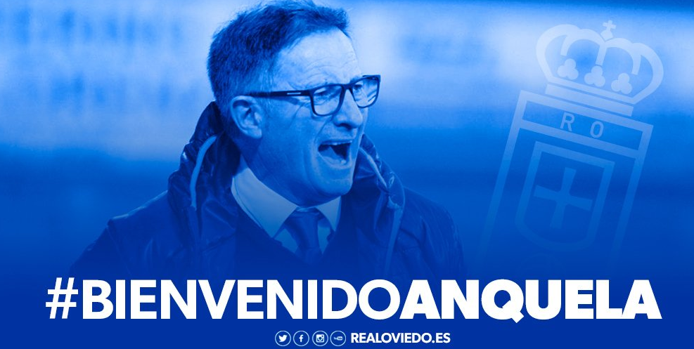 El Real Oviedo ficha a Juan Antonio Anquela como entrenador El Real Oviedo ficha a Juan Antonio Anquela como entrenador