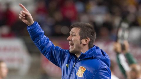 El seleccionador SUB-21, Albert Celades.