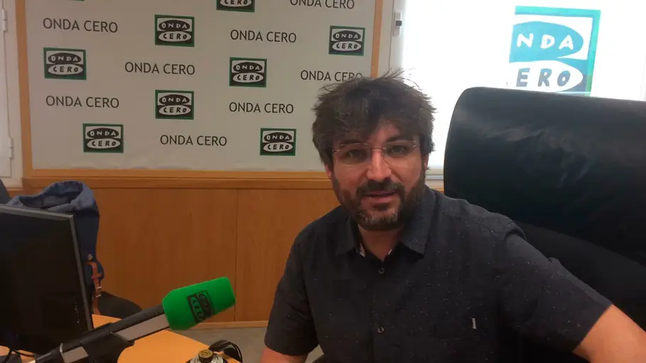 Jordi Évole durante una entrevista en Onda Cero Jordi Évole durante una entrevista en Onda Cero