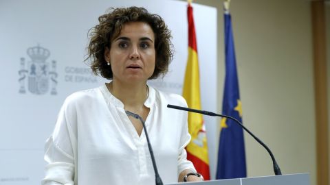 La Ministra de Sanidad, Dolors Montserrat