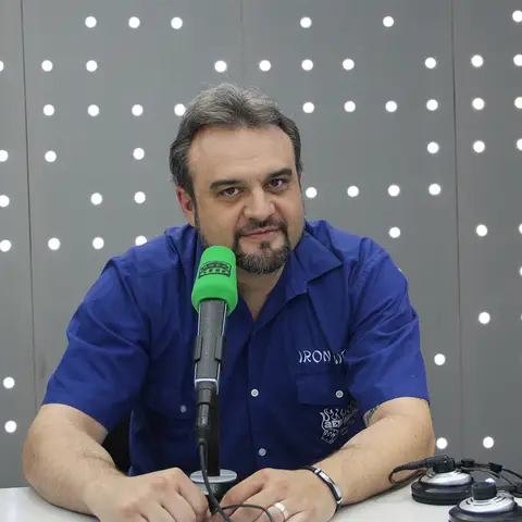 JF León en el estudio de Onda Cero JF León en el estudio de Onda Cero