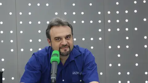 JF León en el estudio de Onda Cero JF León en el estudio de Onda Cero