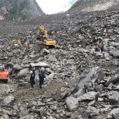 Deslizamiento de tierra en China