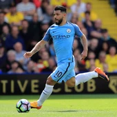 Kun Agüero, en un partido del Manchester City Kun Agüero, en un partido del Manchester City