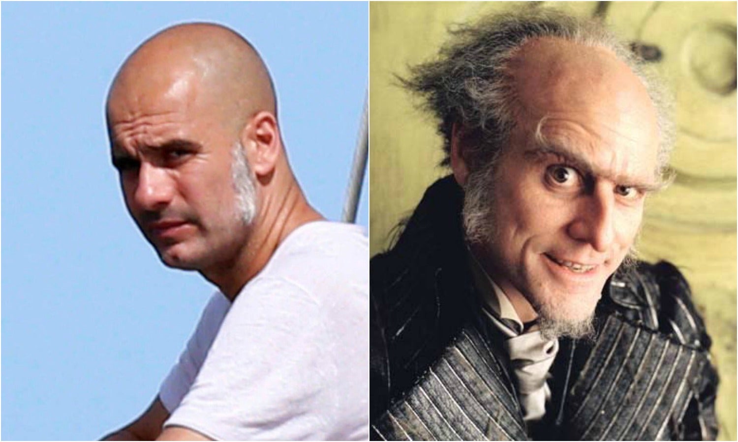 Las redes sociales se mofan de Guardiola por su nuevo 'look' con patillas Las redes sociales se mofan de Guardiola por su nuevo 'look' con patillas