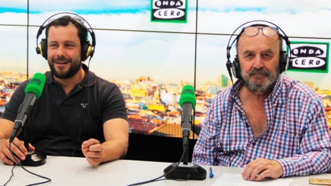 Lorenzo D&iacute;az y el en&oacute;logo Ricardo Sanz