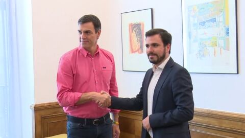 S&aacute;nchez culmina con Garz&oacute;n su primera ronda de contactos pol&iacute;ticos