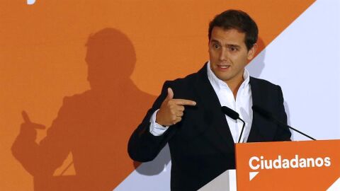 El l&iacute;der de Ciudadanos, Albert Rivera.