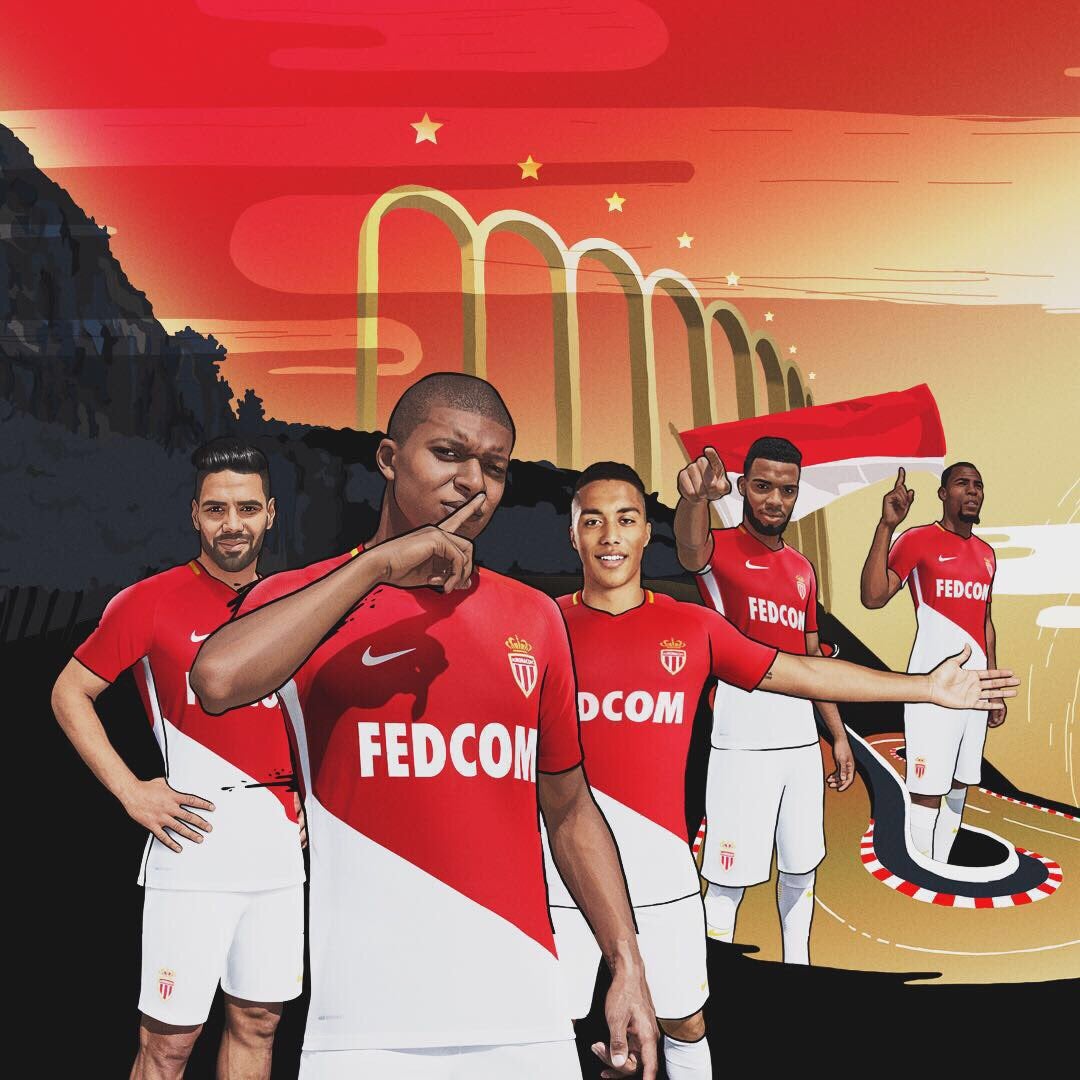 Mbappé, el primero de la fila en la promoción de la nueva camiseta del Mónaco Mbappé, el primero de la fila en la promoción de la nueva camiseta del Mónaco
