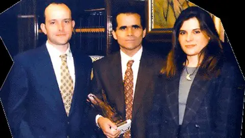 Juan Carlos de Julián con Concha Pita en 1997 Juan Carlos de Julián con Concha Pita en 1997