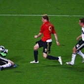 El gol de Fernando Torres a Alemania en el Ernst Happel
