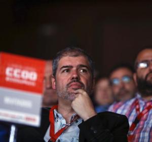 El secretario general de CCOO, Unai Sordo El secretario general de CCOO, Unai Sordo