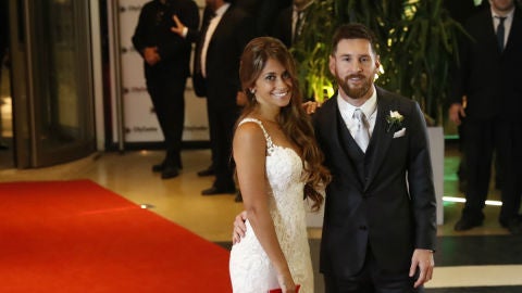 Messi se casa con Antonella Roccuzzo