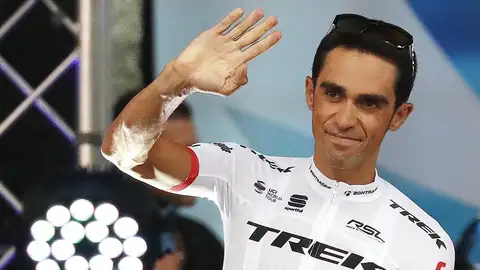 El ciclista Alberto Contador. El ciclista Alberto Contador.