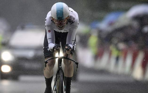 Geraint Thomas se lleva el primer maillot del Tour tras ganar la crono de Düsseldorf Geraint Thomas se lleva el primer maillot del Tour tras ganar la crono de Düsseldorf