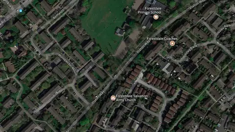 Pixon Way, lugar donde ocurrió el atropello al sur de Londres Pixon Way, lugar donde ocurrió el atropello al sur de Londres