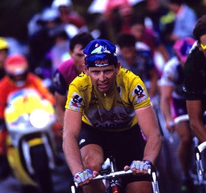 El ciclista Tony Rominguer. El ciclista Tony Rominguer.