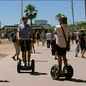 Uso de segways en Barcelona Uso de segways en Barcelona