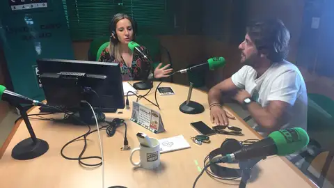 Susana Pedreira y Sergio Lage Pontevedra na Onda