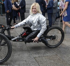 La atleta paralímpica Gema Hassen-Bey La atleta paralímpica Gema Hassen-Bey