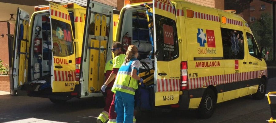 Trabajadores sanitarios de Emergencias Madrid (Archivo) Trabajadores sanitarios de Emergencias Madrid (Archivo)
