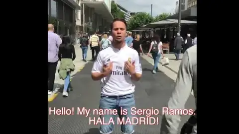La parodia de Sergio Ramos en redes sociales La parodia de Sergio Ramos en redes sociales