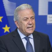 El comisario europeo de Migración, Dimitris Avramópoulos