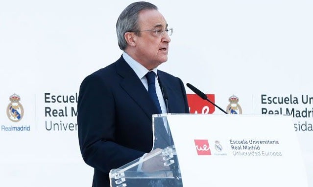 Florentino Pérez, en la Asamblea de socios: "Todos los grandes ciclos del Real Madrid han coincidido con un club estable y sólido" Florentino Pérez, en la Asamblea de socios: "Todos los grandes ciclos del Real Madrid han coincidido con un club estable y sólido"