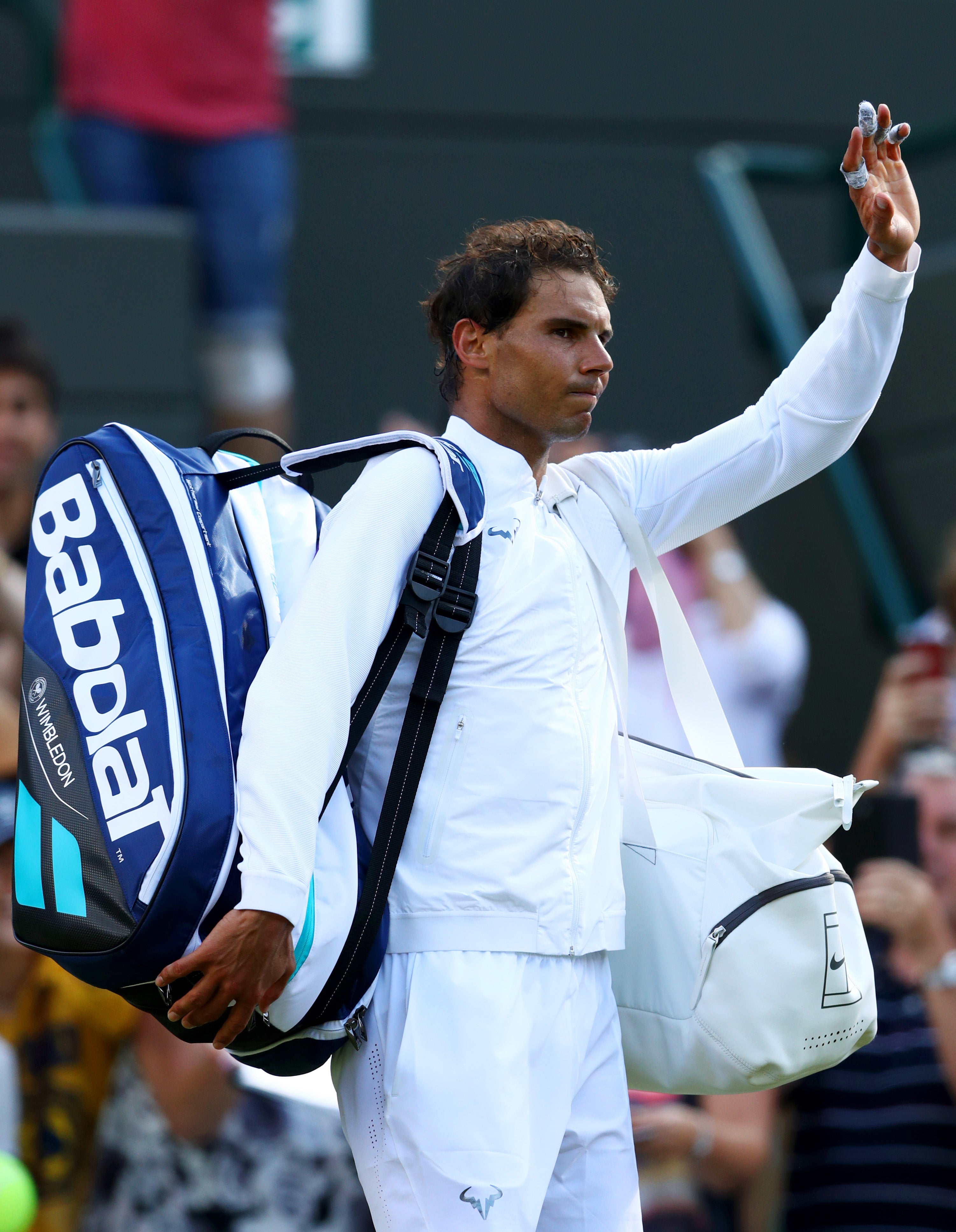 Nadal, tras su debut en Wimbledon: "No me planteo llegar a la final a día de hoy" Nadal, tras su debut en Wimbledon: "No me planteo llegar a la final a día de hoy"