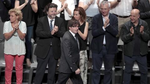 El presidente de la Generalitat, Carles Puigdemont