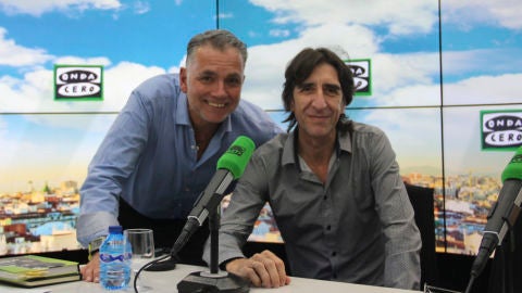 Juan Ram&oacute;n Lucas y Benjam&iacute;n Prado
