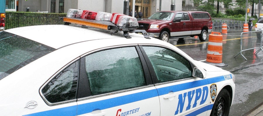 Coche de Policía de Nueva York Coche de Policía de Nueva York