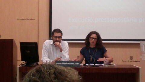 Catalina Cladera, consellera de Hacienda, presenta las principales cifras de ejecuci&oacute;n presupuestaria la Comunidad 