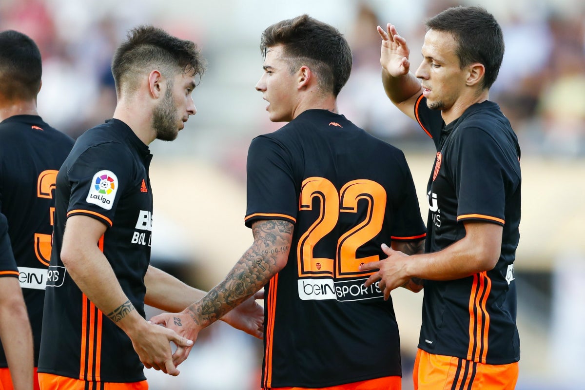 El Valencia de Marcelino se estrena con una contundente goleada El Valencia de Marcelino se estrena con una contundente goleada