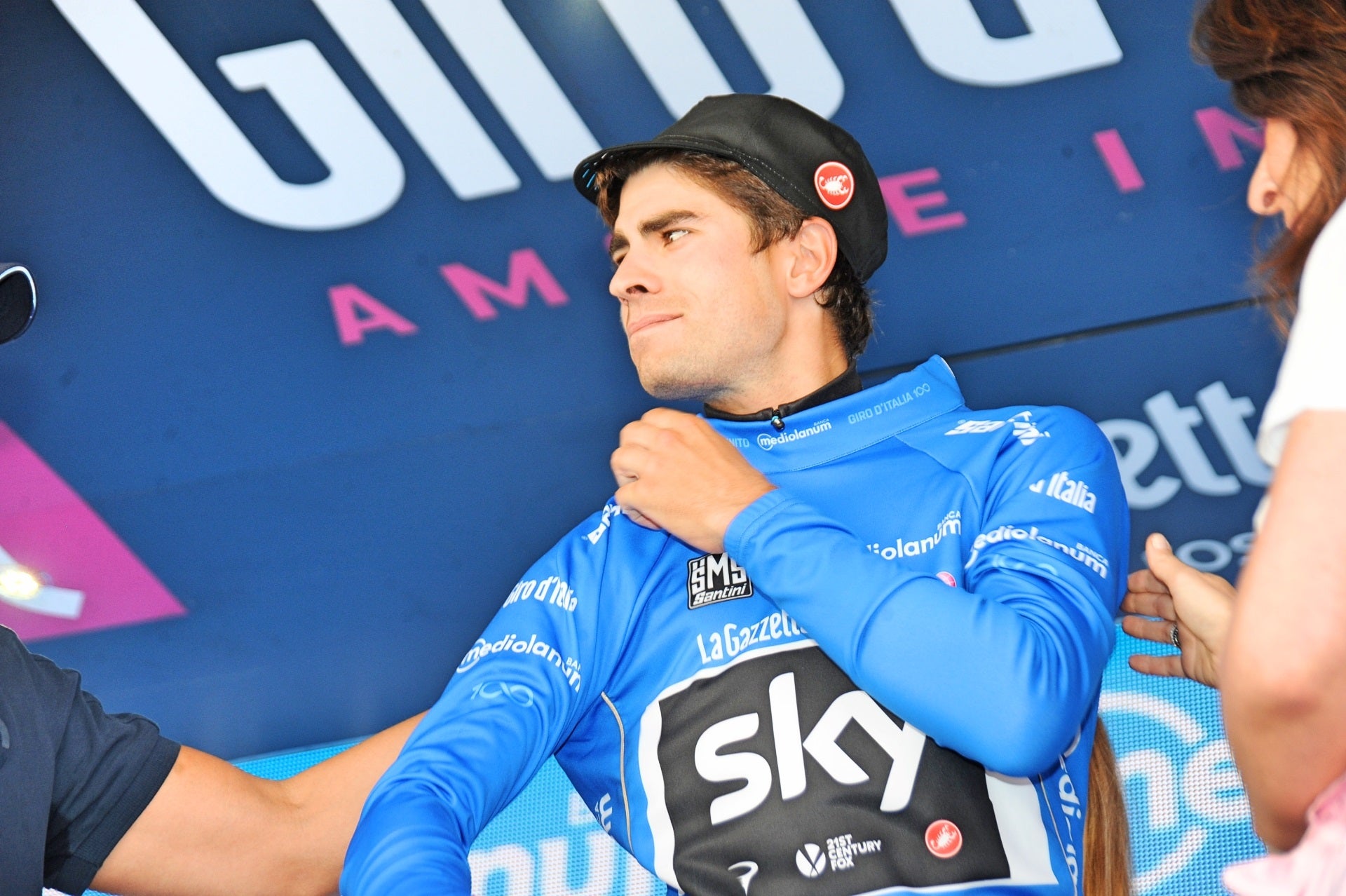Mikel Landa correrá las próximas temporadas en el Movistar Mikel Landa correrá las próximas temporadas en el Movistar