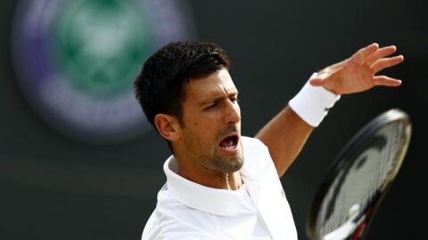 El tenista Novak Djokovic.