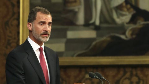 El rey Felipe VI, en el parlamento brit&aacute;nico