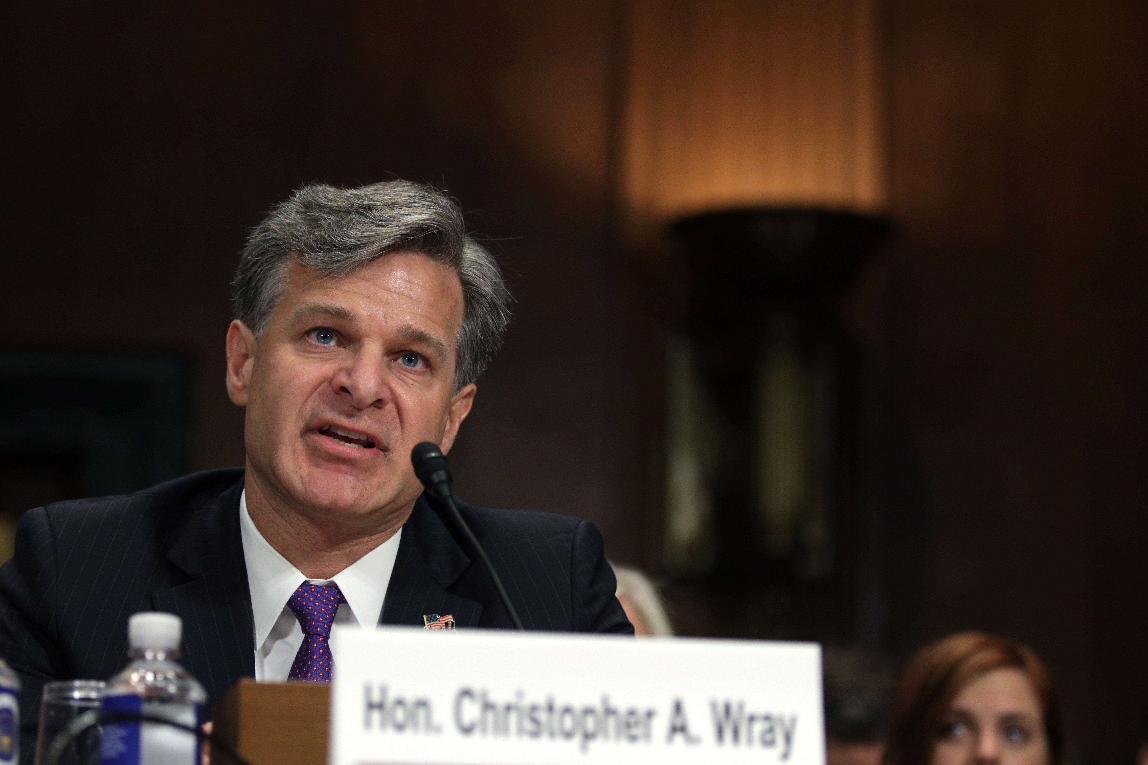 El Senado de EEUU aprueba a Christopher Wray como nuevo director del FBI El Senado de EEUU aprueba a Christopher Wray como nuevo director del FBI