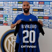 El nuevo jugador del Inter, Borja Valero. 