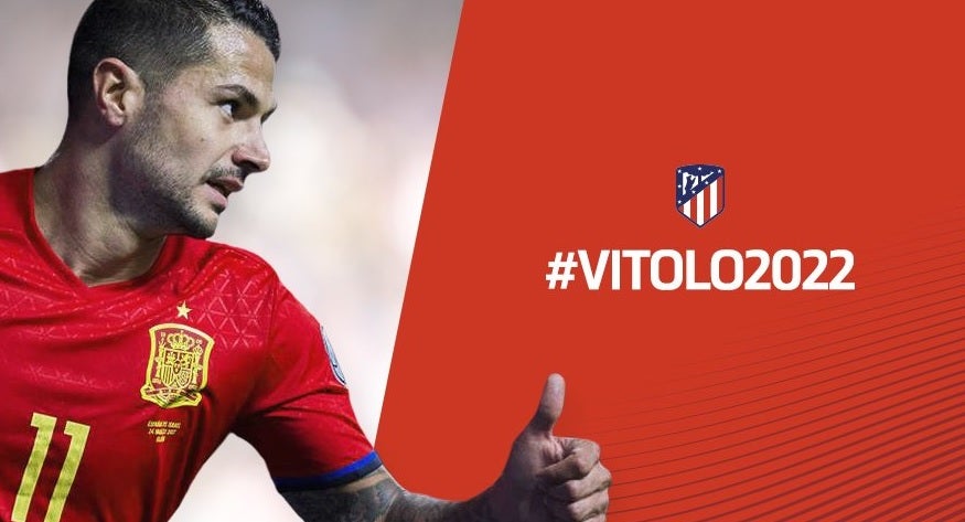 Vitolo ficha por el Atlético de Madrid hasta junio de 2022 Vitolo ficha por el Atlético de Madrid hasta junio de 2022